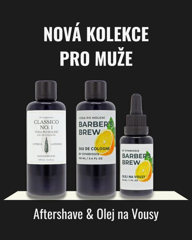 👉 Po dlouhém čekání je to tady. Novinky pro muže: voda po holení a olej na vousy. 💪 . . . . . . . #symbiosis #symbiosiscz...